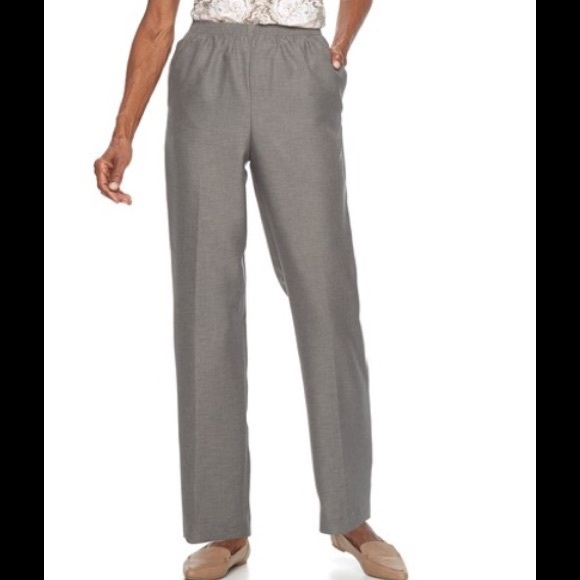 Alfred Dunner Pants - Sale🚨Alfred Dunner Gray Pull On Pants Sz 18